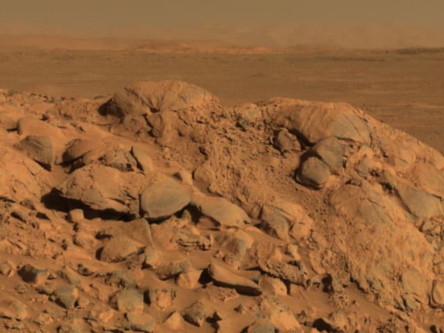 Looking Out Over Mars