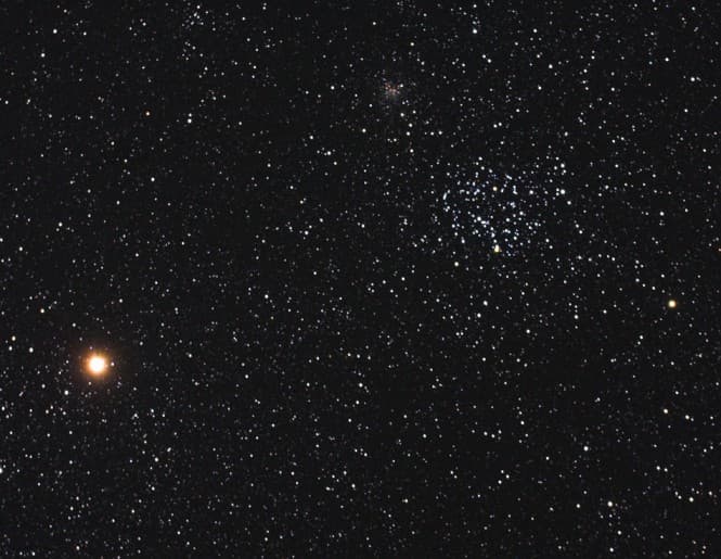 Mars and the Star Clusters