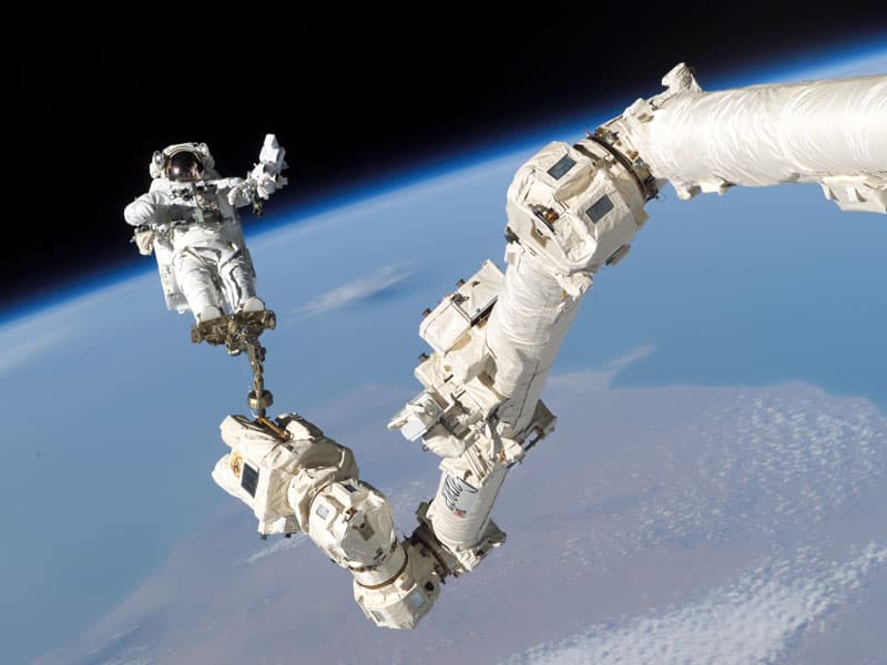 Maneuvering in Space