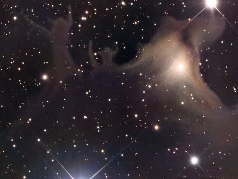 SH2 136: A Spooky Nebula