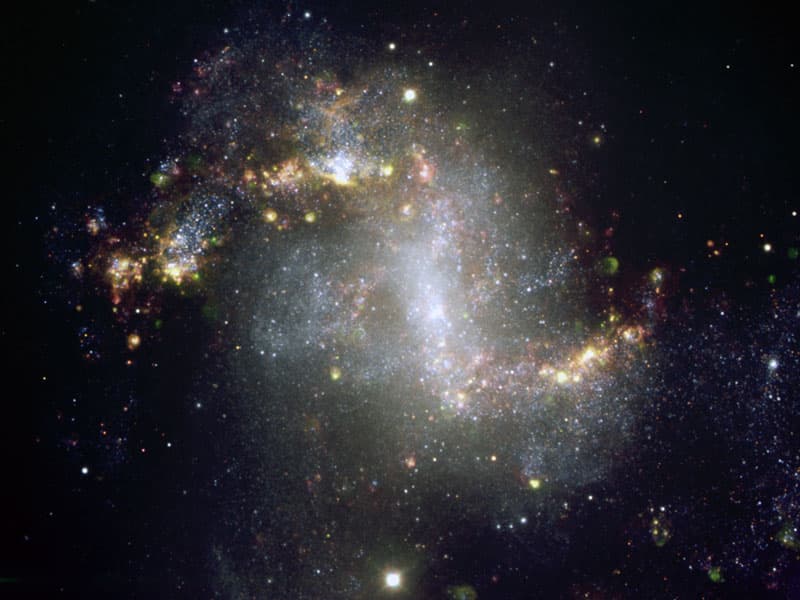 Unusual Starburst Galaxy NGC 1313
