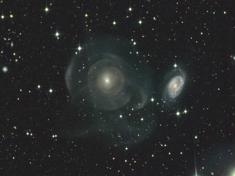 Galaxy NGC 474: Cosmic Blender