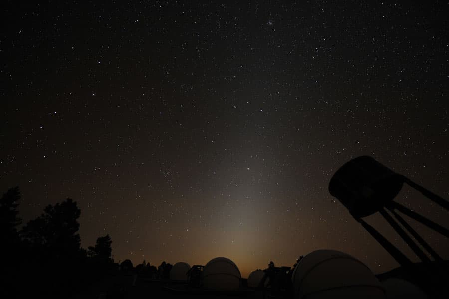 Zodiacal Light Over New Mexico