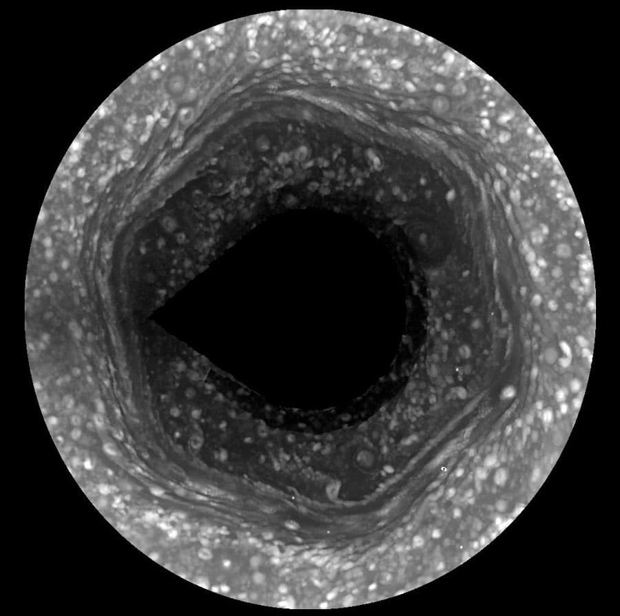 Saturns Hexagon Comes to Light