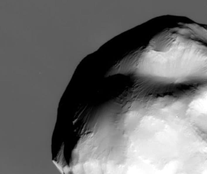 Saturn's Moon Helene from Cassini