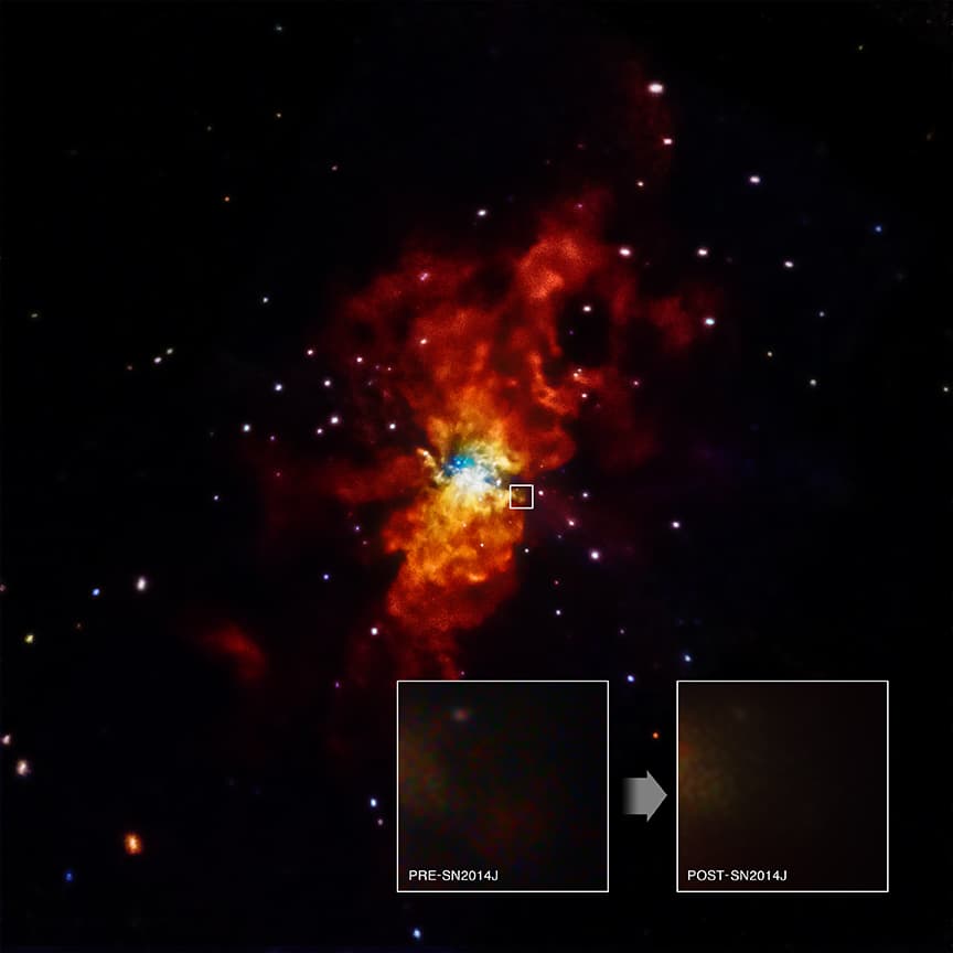 No X-rays from SN 2014J