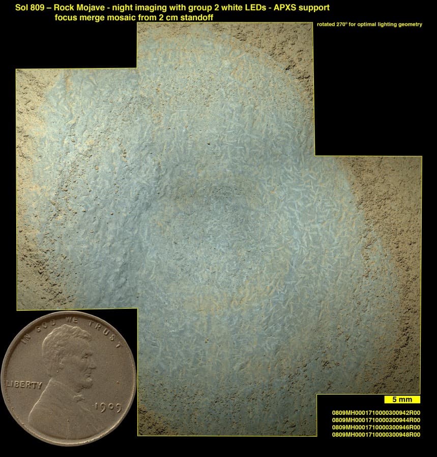 Crystals on Mars