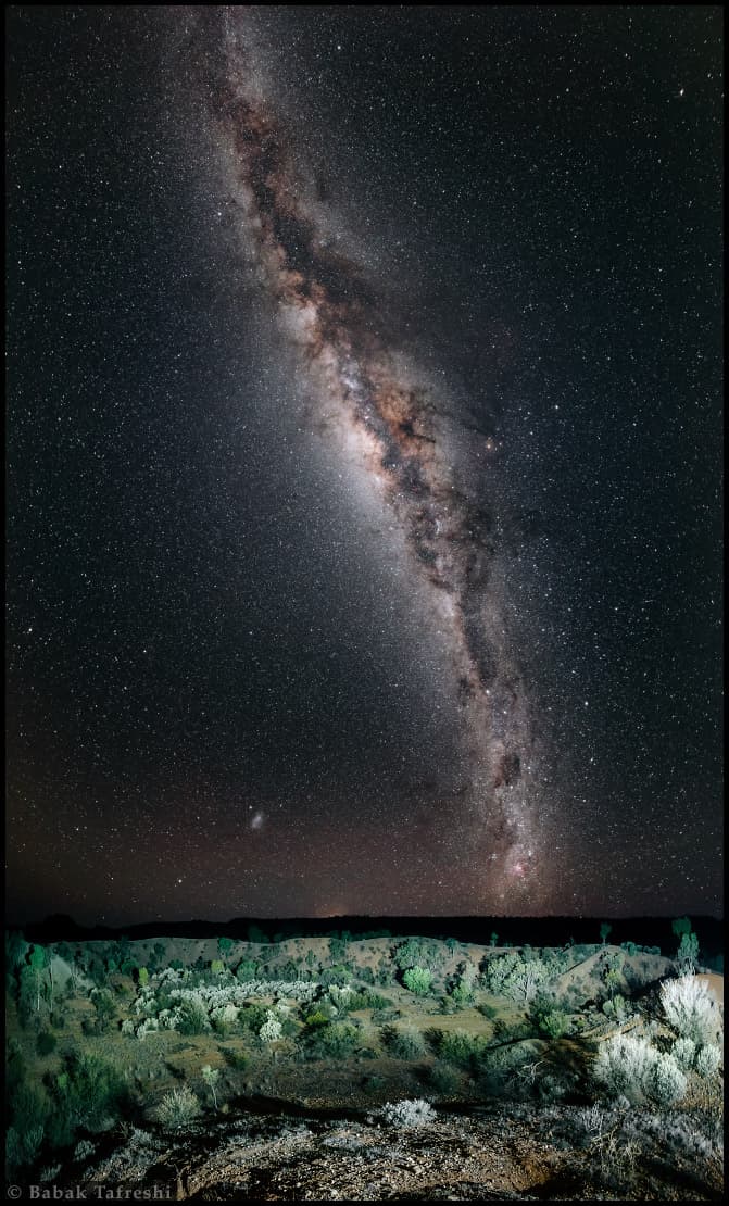 Southern Craters and Galaxies
