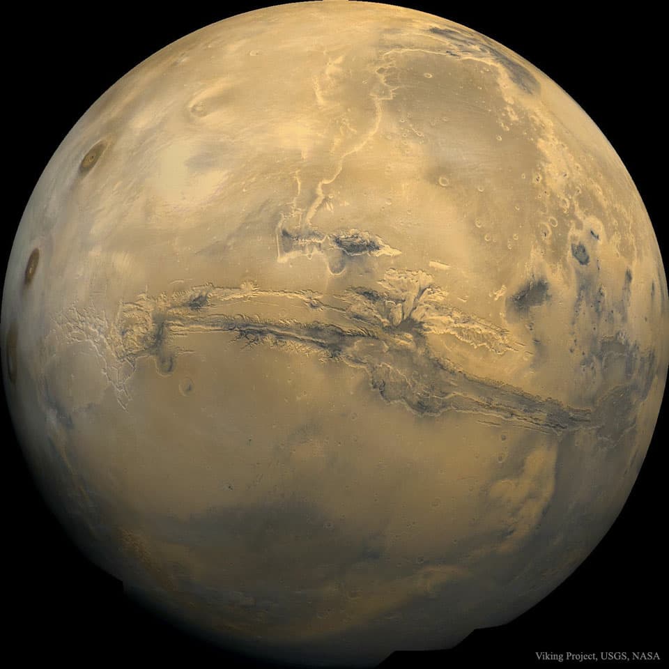 Valles Marineris: The Grand Canyon of Mars