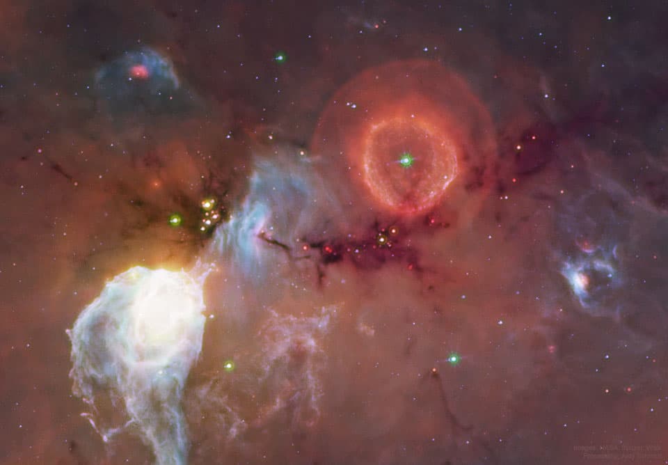 Massive Shell-Expelling Star G79.29+0.46