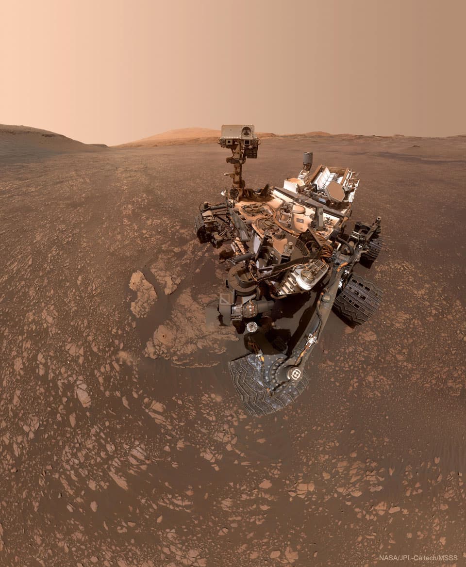Curiosity Rover Finds a Clay Cache on Mars
