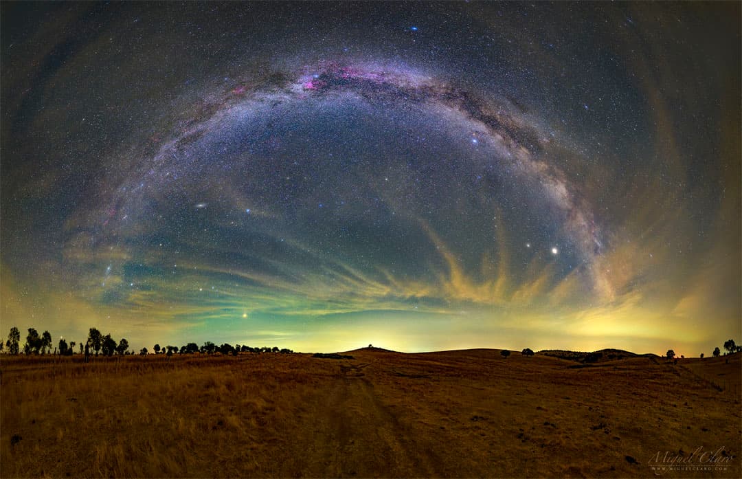 Stars and Planets over Portugal