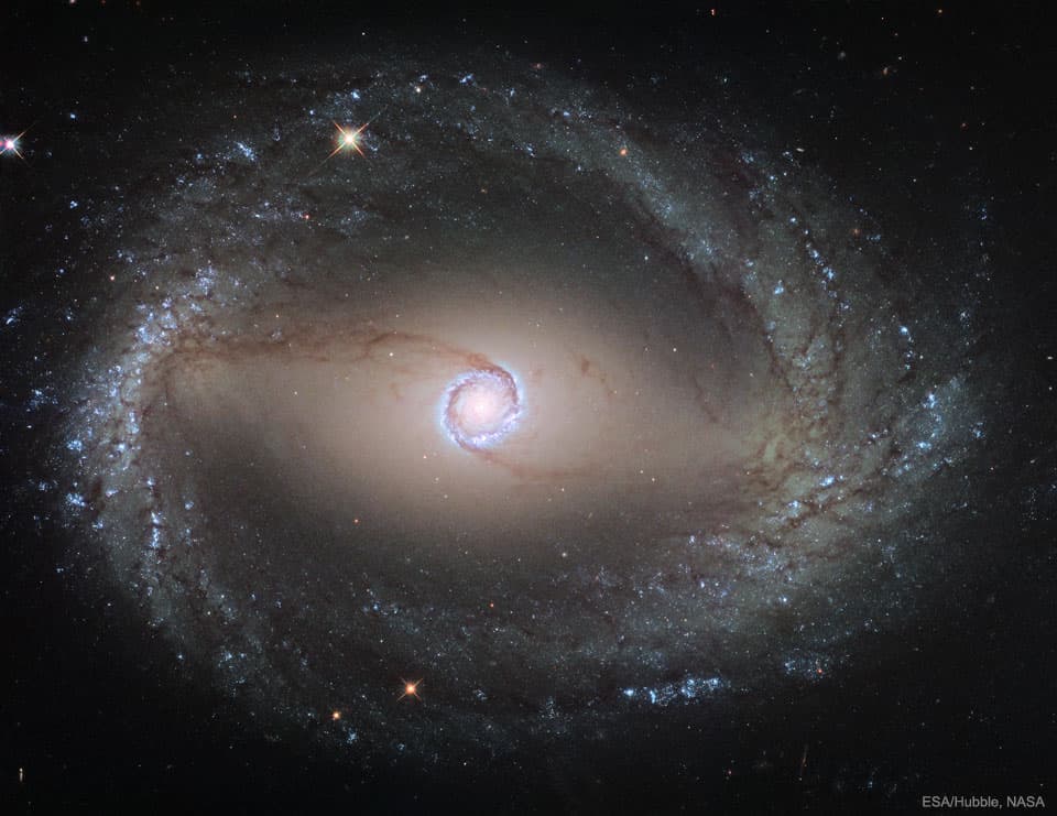 Spiral Galaxy NGC 1512: The Inner Rings
