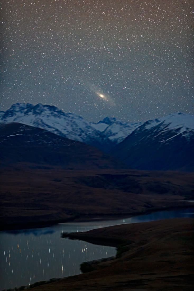 Andromeda in Southern Skies