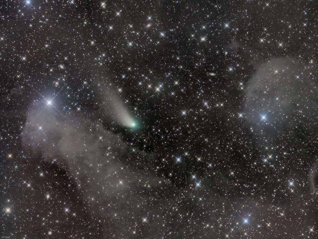 Outbound Comet ZTF