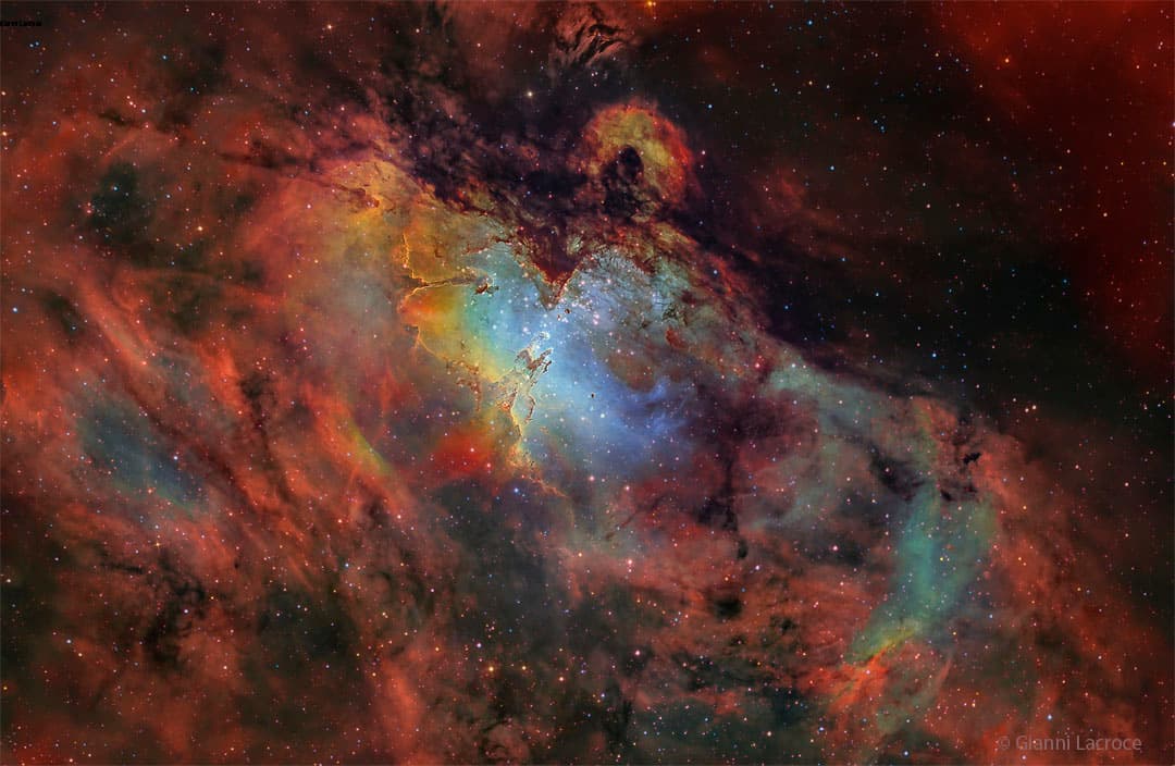 M16: Eagle Nebula Deep Field
