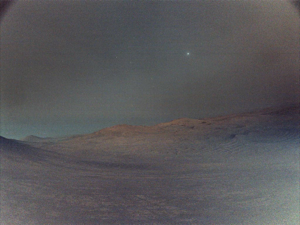 Deimos Before Sunrise