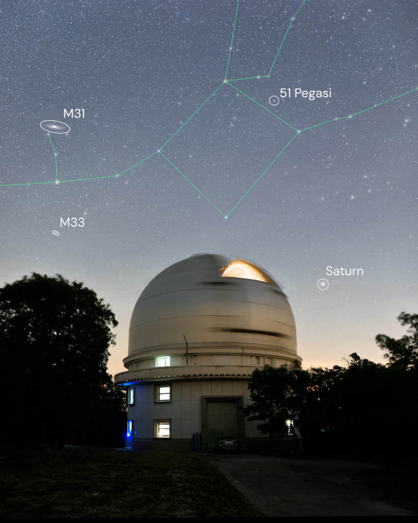 50 Light-years to 51 Pegasi