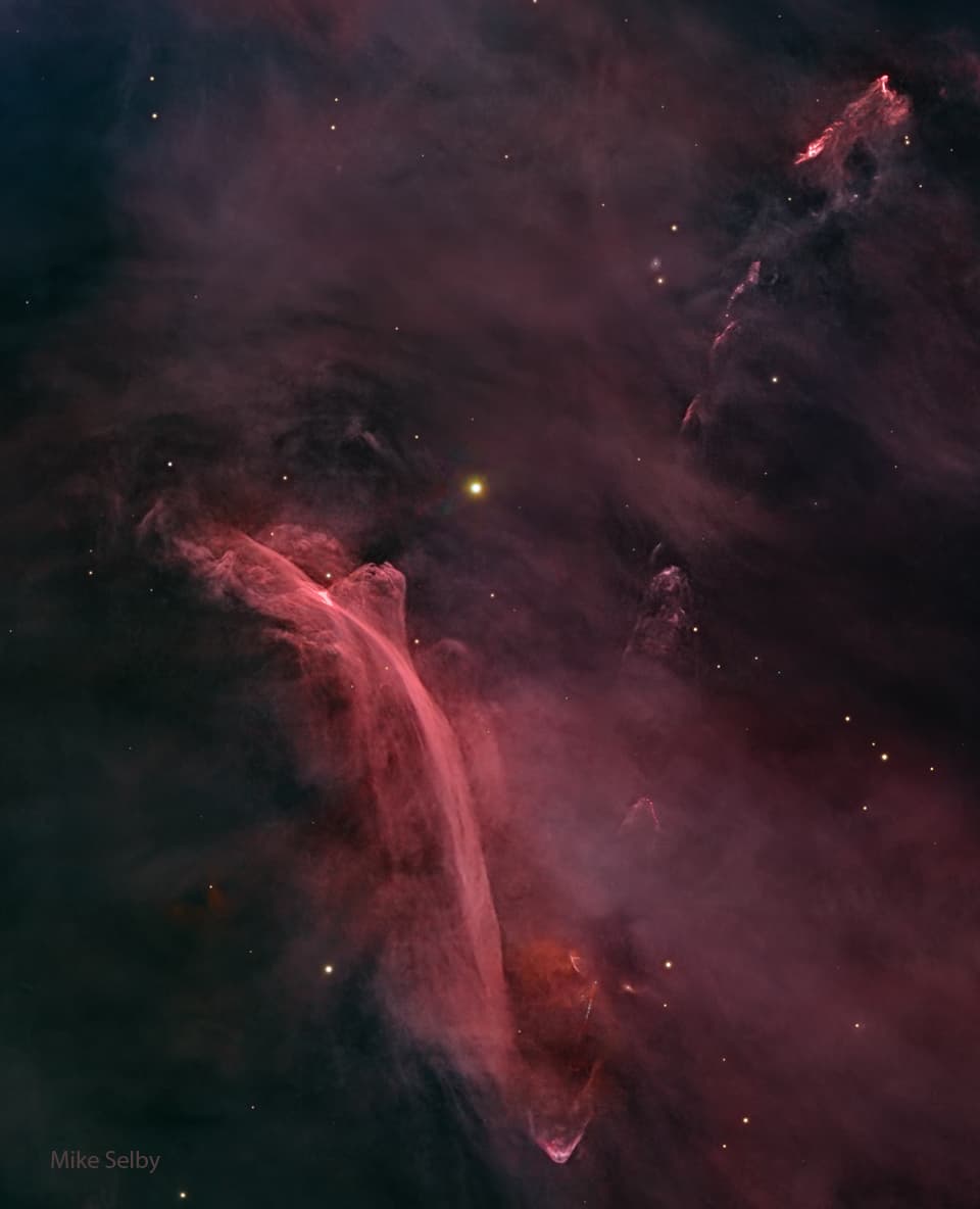 HH-222: The Waterfall Nebula