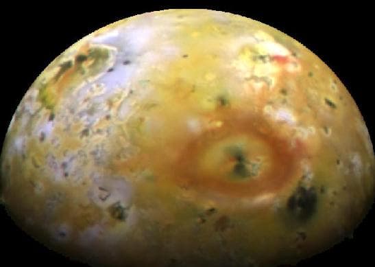 Io's Giant Volcano Pele
Credit: