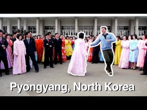 Happy People Dancing on Planet Earth