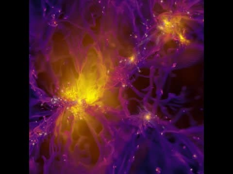 Simulation: Formation of the First Stars