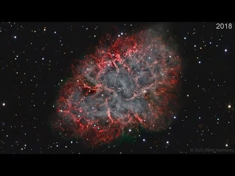 M1: The Expanding Crab Nebula