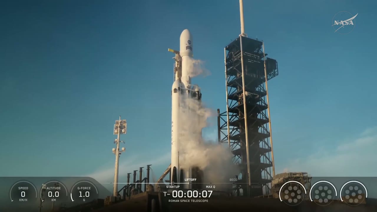 Launch of the Roman Space Telescope